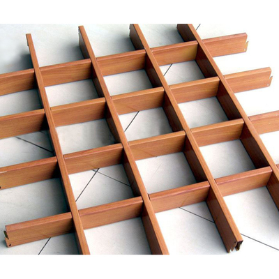 Verborgene Gitter-Metalldecke deckt 200x200mm Quadrat oder abgeschrägten Rand mit Ziegeln